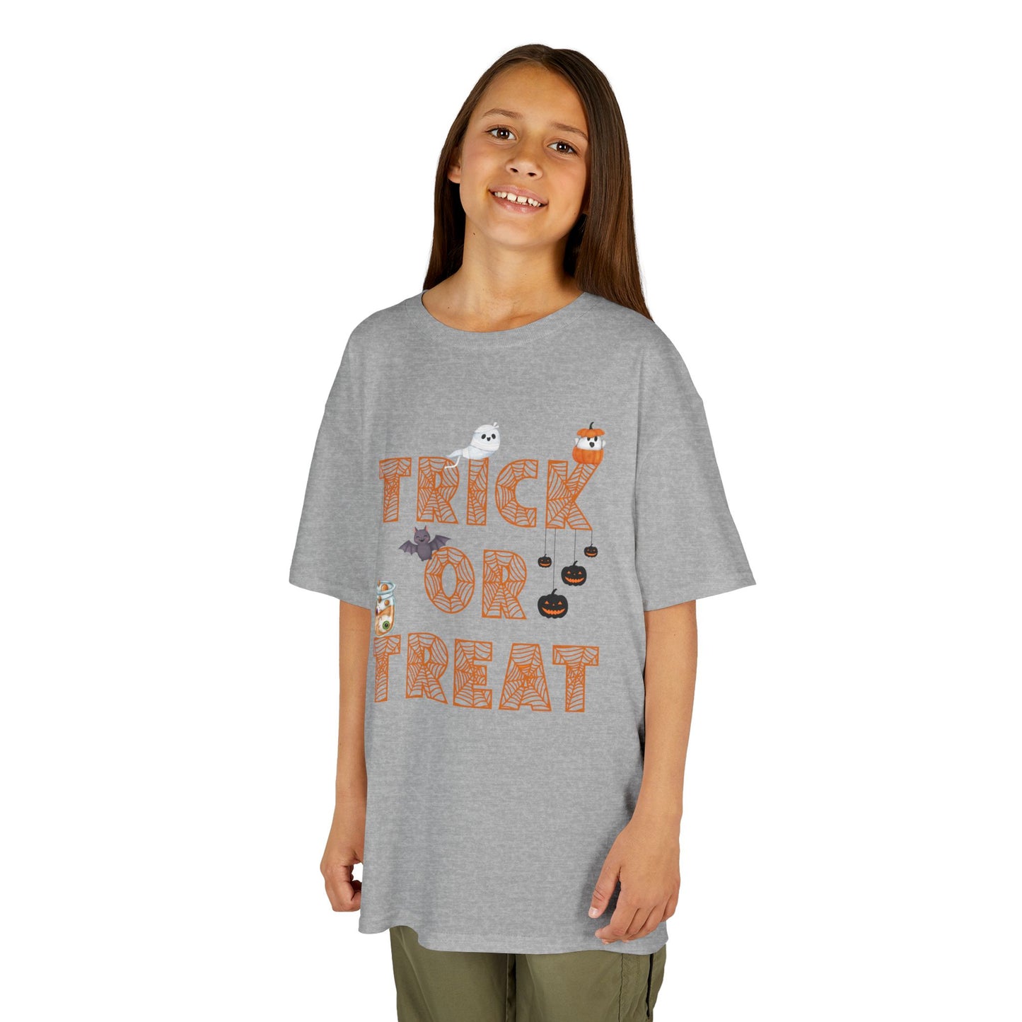 Trick or Treat Kids Tee, Halloween Shirt for Kids