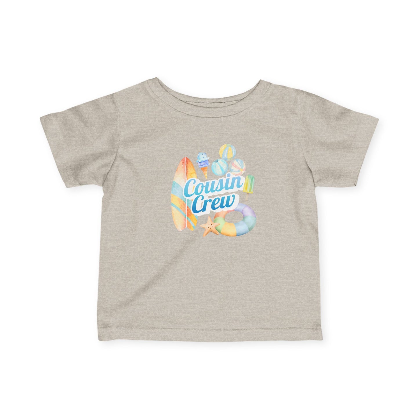 Cousin Crew Infant Tee, Cute Baby T-Shirt, Summer Vibes- Mini Collection