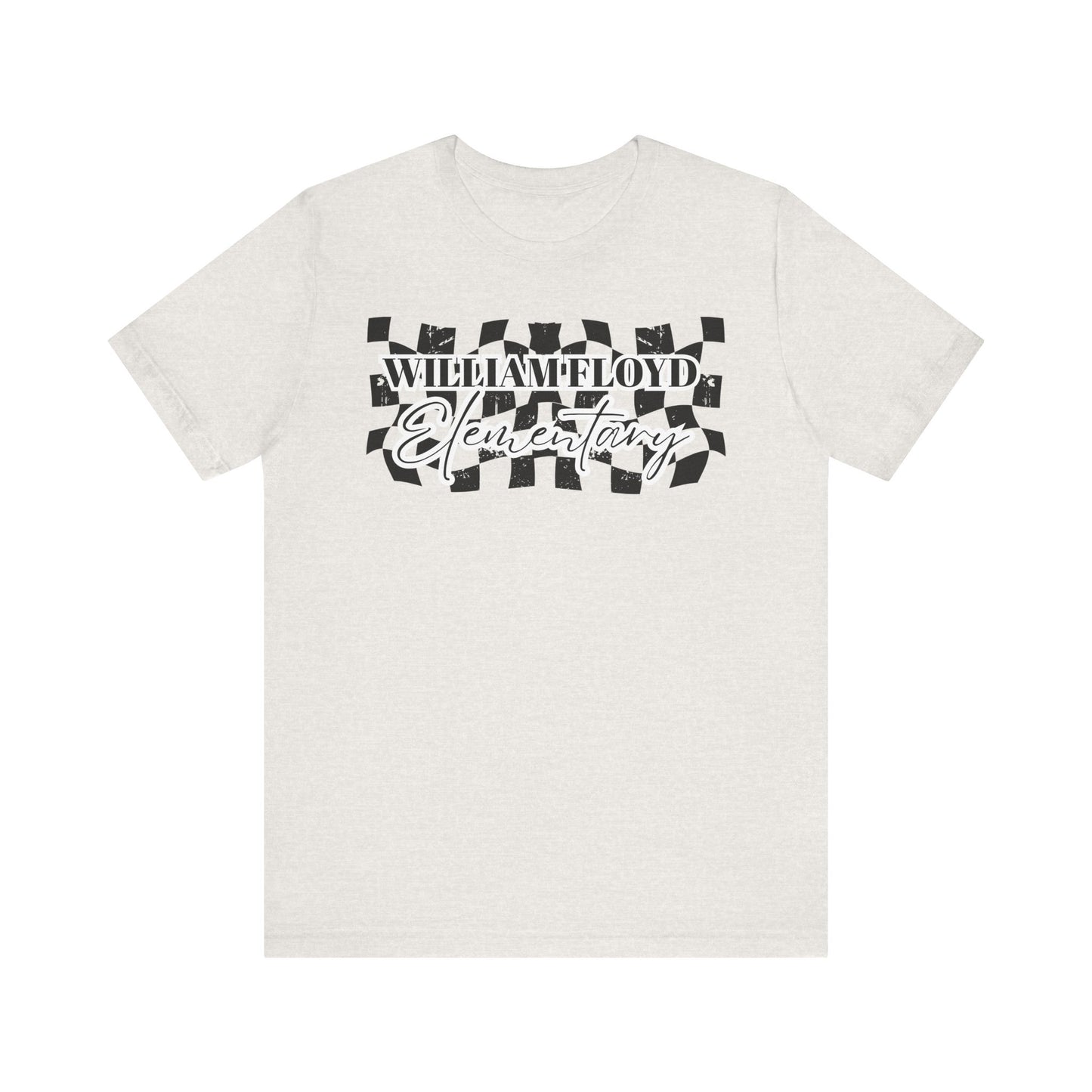 WFE Checkered Logo Unisex Jersey Tee