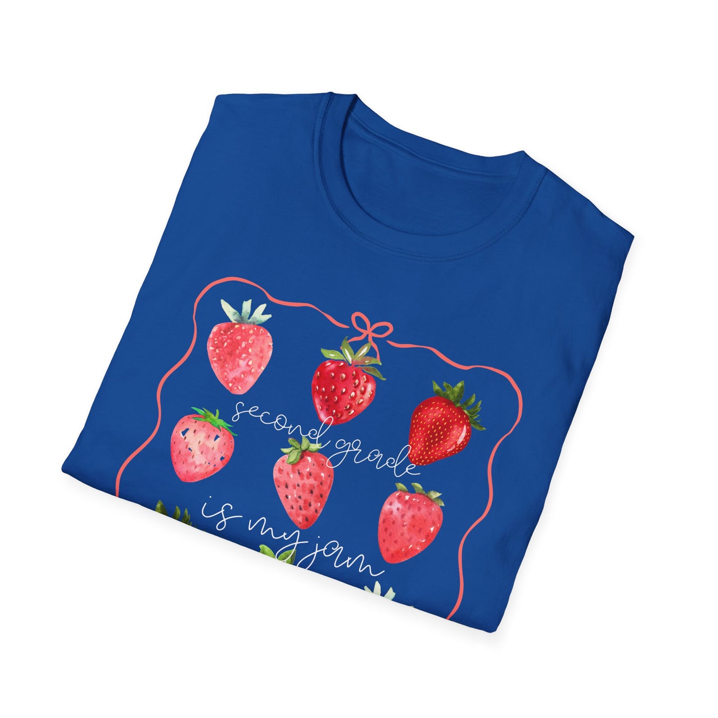 2nd Grade is my Jam- Unisex Softstyle T-Shirt- Back to School
