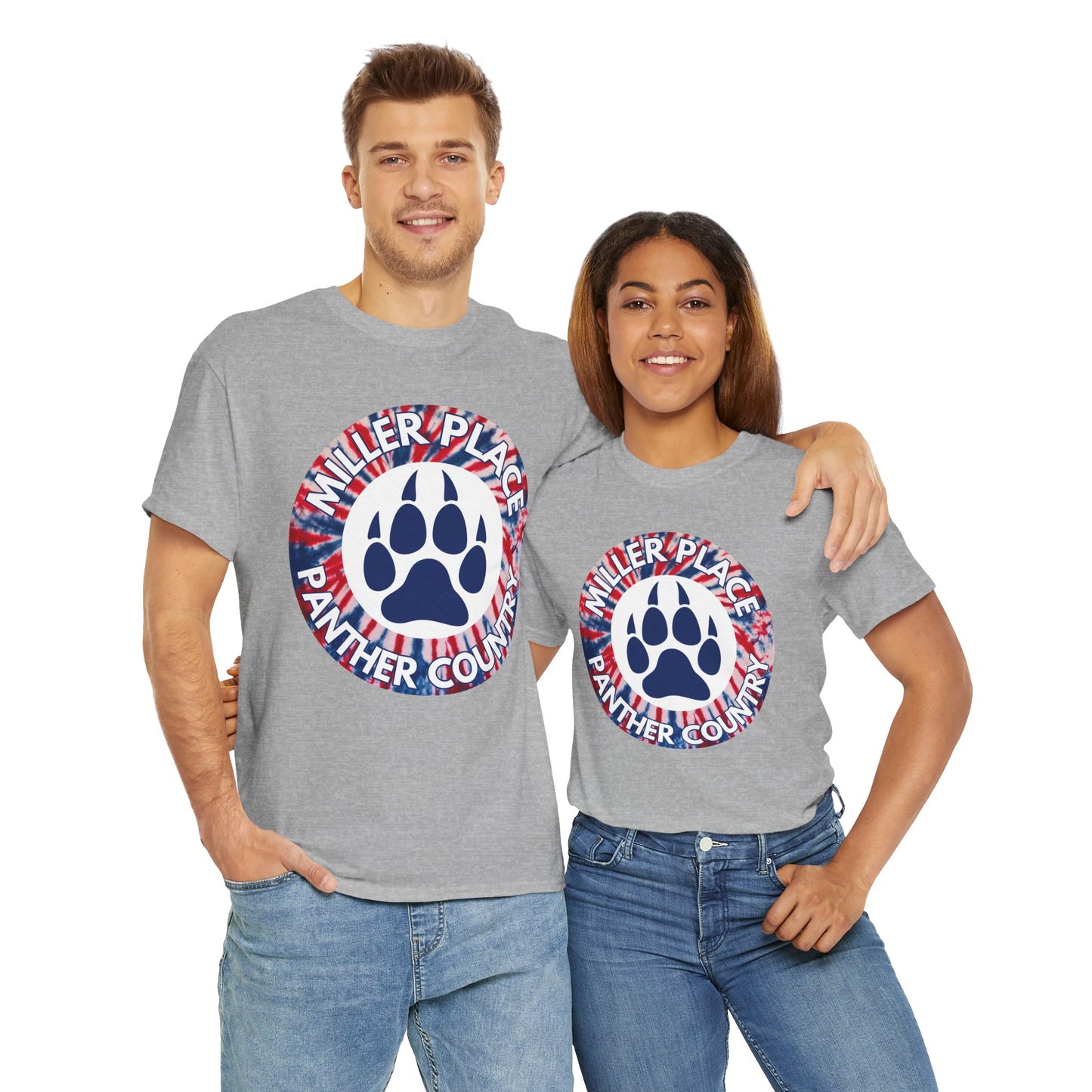 Miller Place Panther Country - Tie Dye Unisex Tee