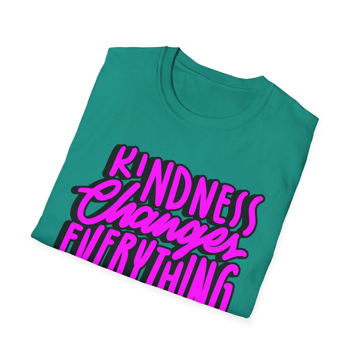 Kindness Changes Everything T-Shirt, Unisex Softstyle Tee