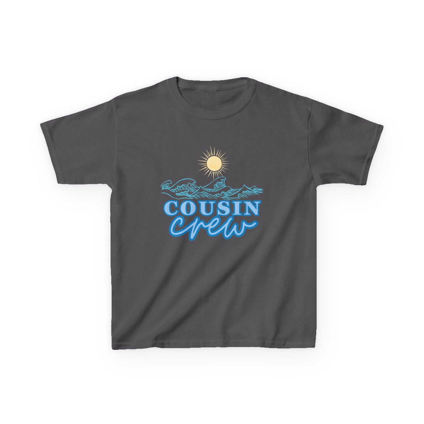 Cool Cousin Crew Kids Tee - Summer Fun, Family Gatherings, Beach Days, Mini Collection