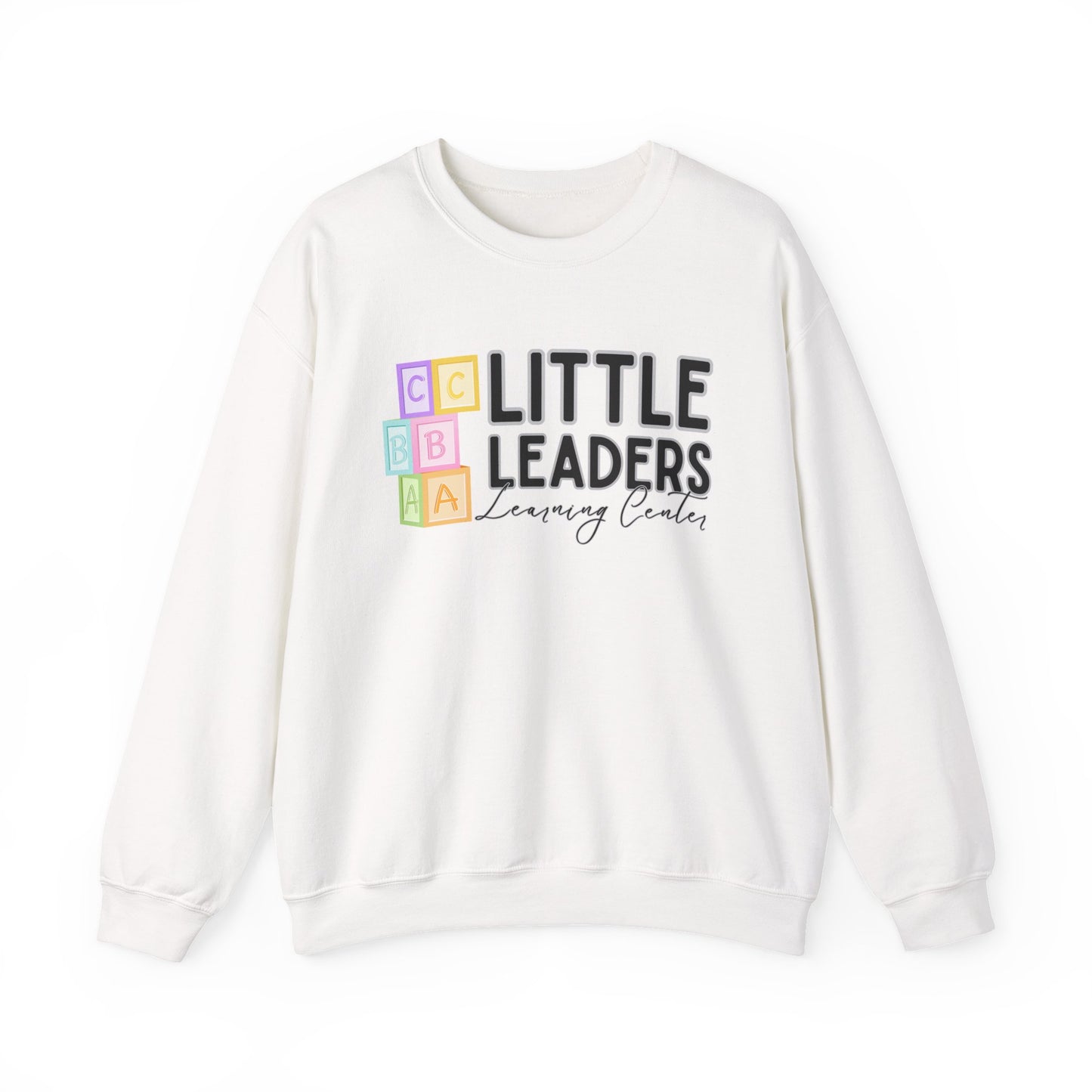 Little Leaders w/ Blocks Crewneck Unisex Sweatshirt
