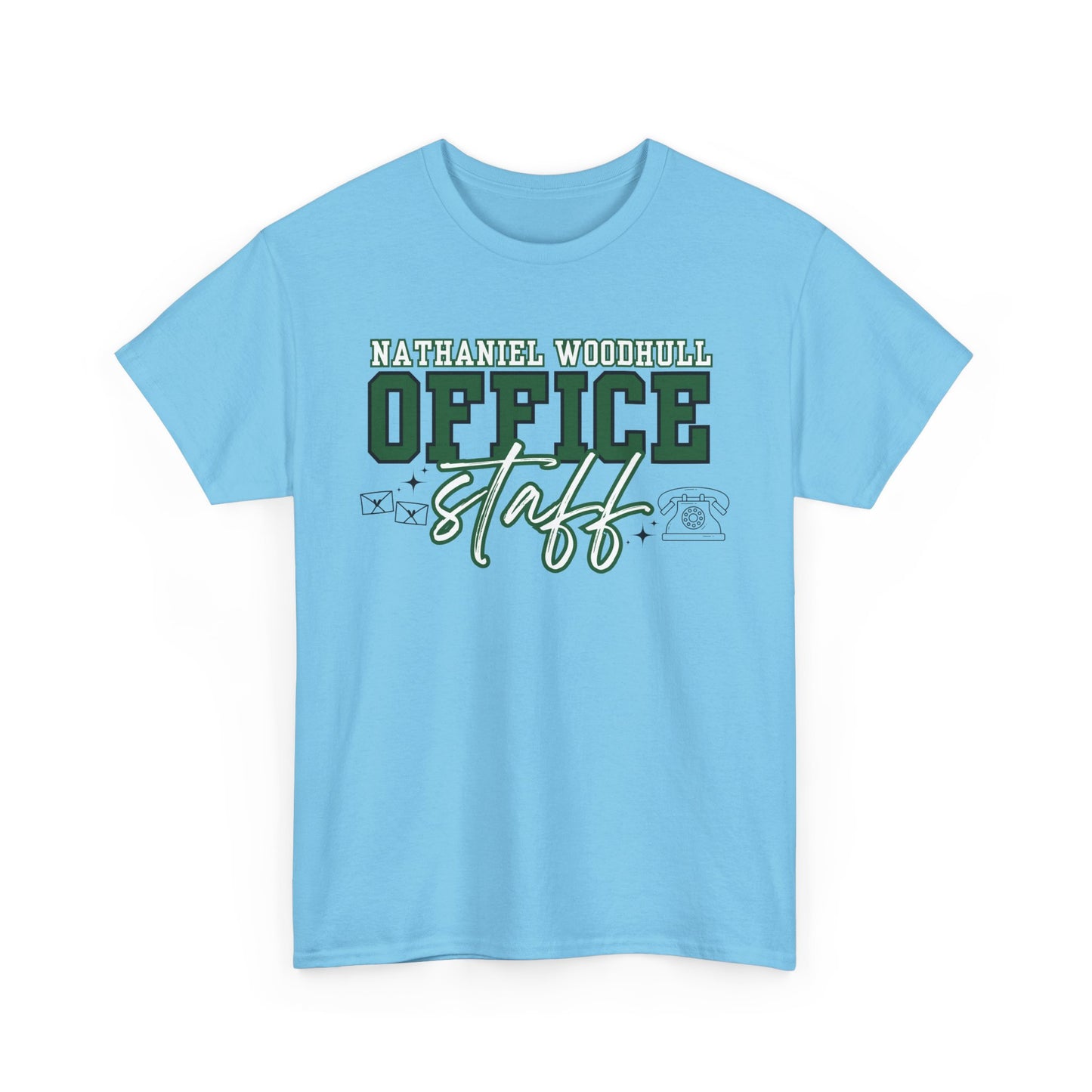 Woodhull Office Staff Unisex Heavy Cotton Tee - Heart & Soul of Woodhull Design