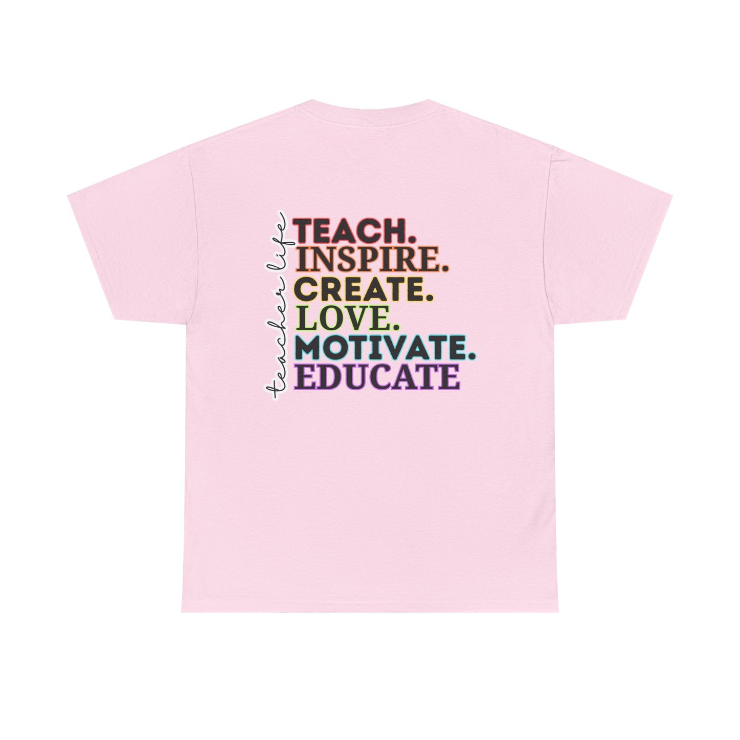 Teacher Tee - 5th Grade Teacher Unisex Heavy Cotton Tee