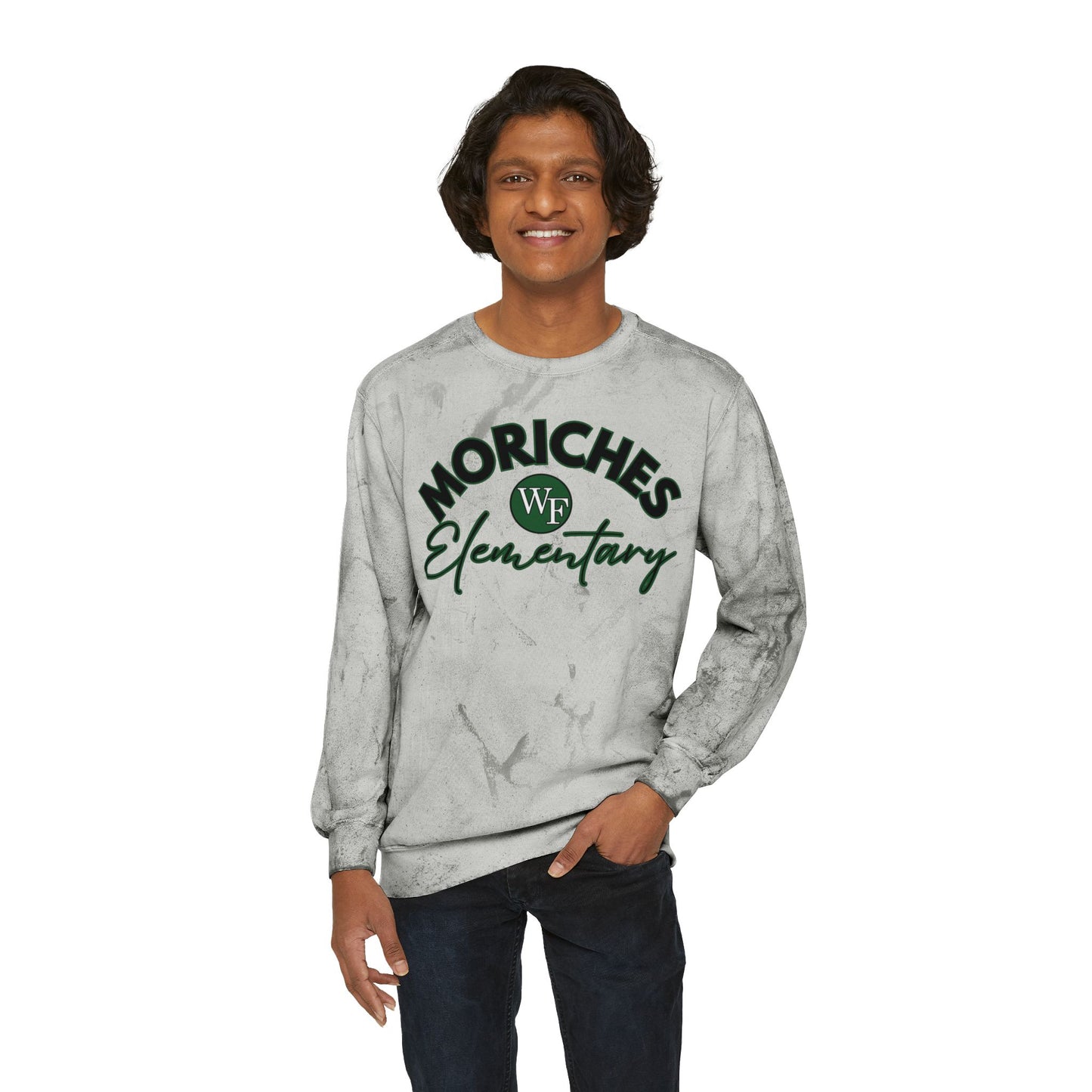 Moriches Elementary Color Blast Crewneck Sweatshirt - Unisex