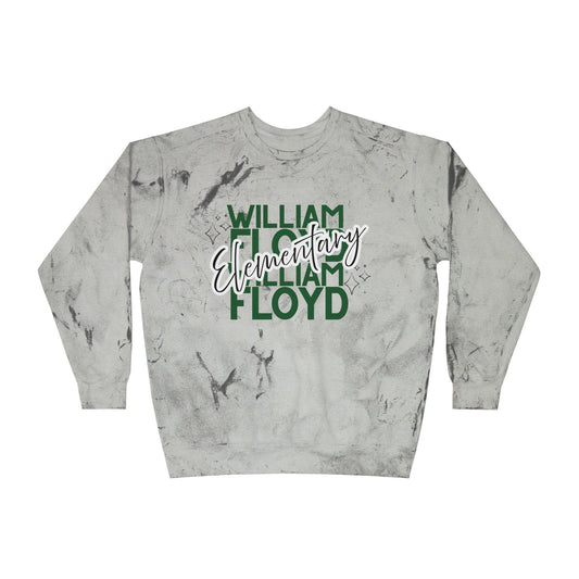 WFE Color Blast Crewneck Sweatshirt for School Spirit | 'Expect Success'