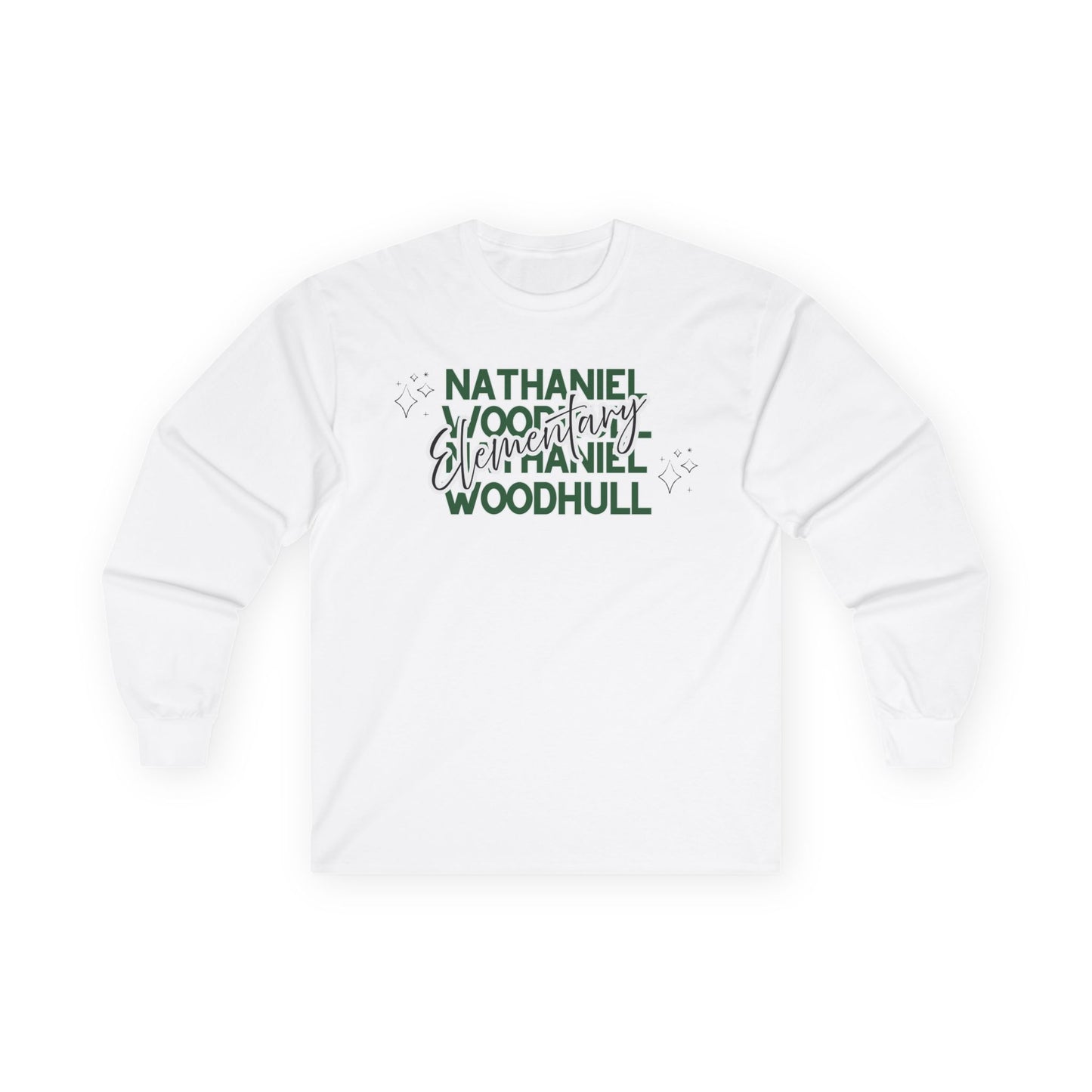 Woodhull Elementary Unisex Long Sleeve Tee - Comfortable & Stylish School Spirit Wear