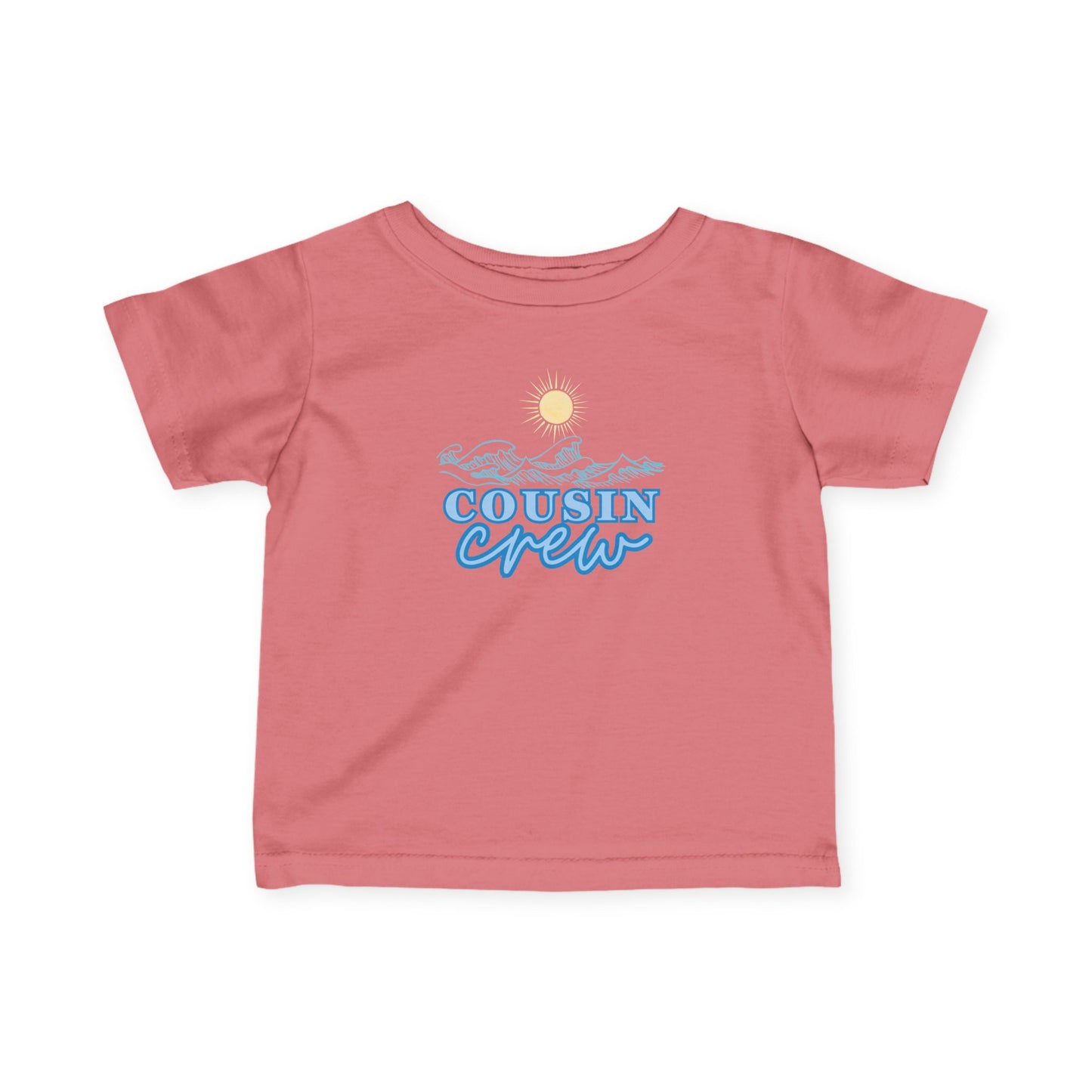 Cousin Crew Infant Tee, Cute Baby T-Shirt, Summer Vibes- Mini Collection