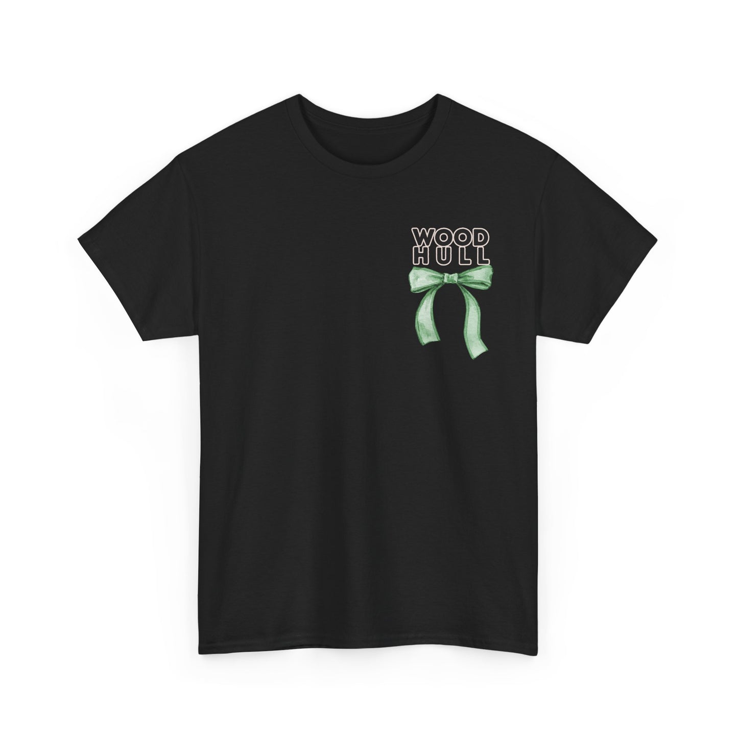 Woodhull Speech Teacher and Bows- Unisex Heavy Cotton Tee with Bow Design