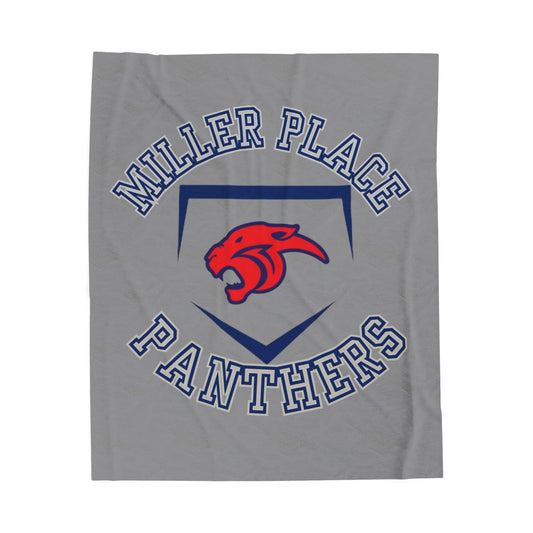 MP Baseball Velveteen Plush Blanket - Cozy Team Spirit Throw