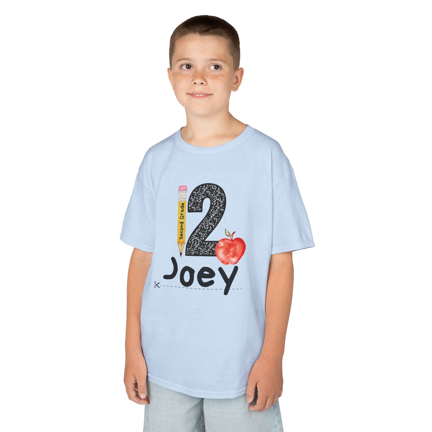 2nd Grade- Personalized Kids Tee - Back to School