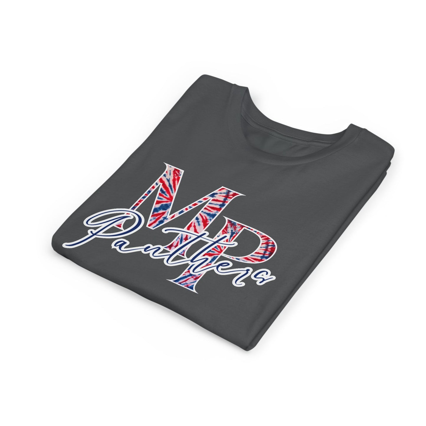 Miller Place Panthers Tie Dye MP- Youth Tee with Panther Print