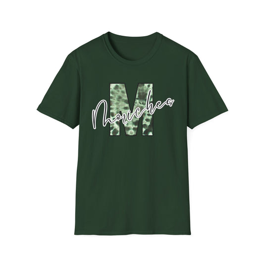 Tie Dye Moriches Stylish Unisex Softstyle T-Shirt with Moriches Design