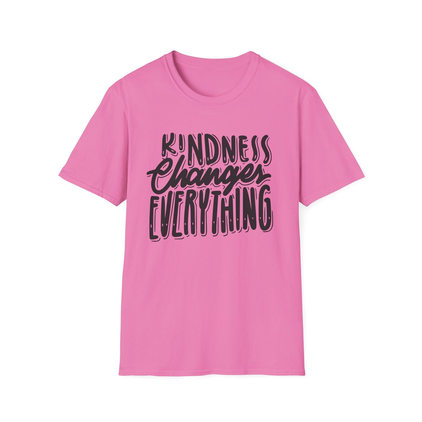 Kindness Changes Everything T-Shirt, Unisex Softstyle Tee