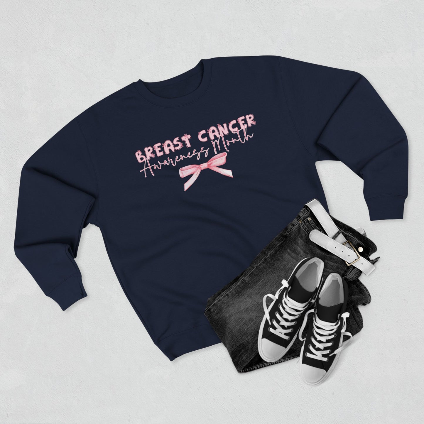 Breast Cancer Awareness Unisex Crewneck Sweatshirt