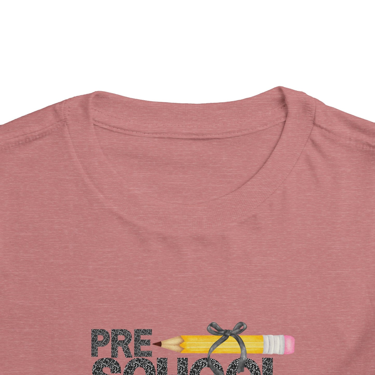 Preschool Girl Toddler Tee - Back to School Shirt for Kids