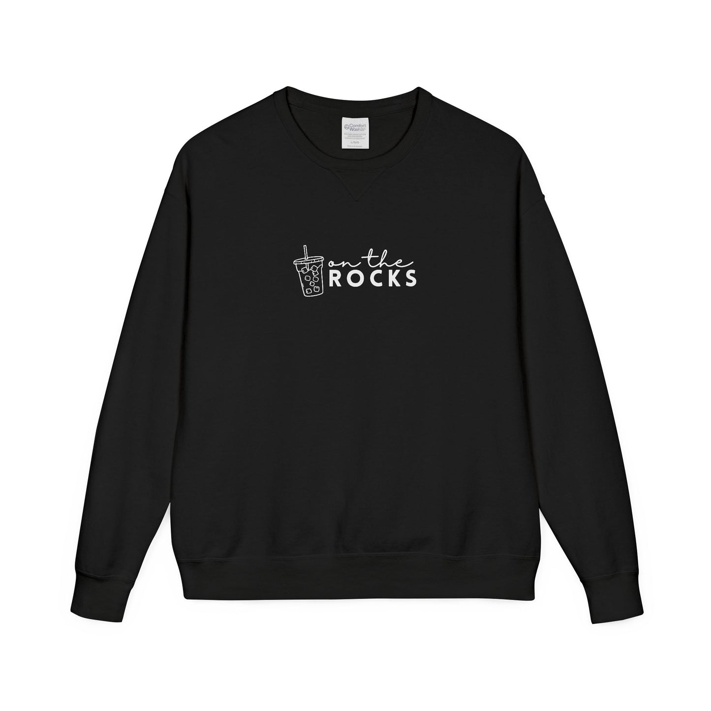 Coffee Lovers Garment Dyed Sweatshirt, Iced Coffee Club Apparel