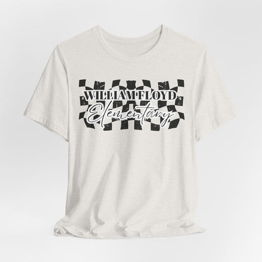 WFE Checkered Logo Unisex Jersey Tee