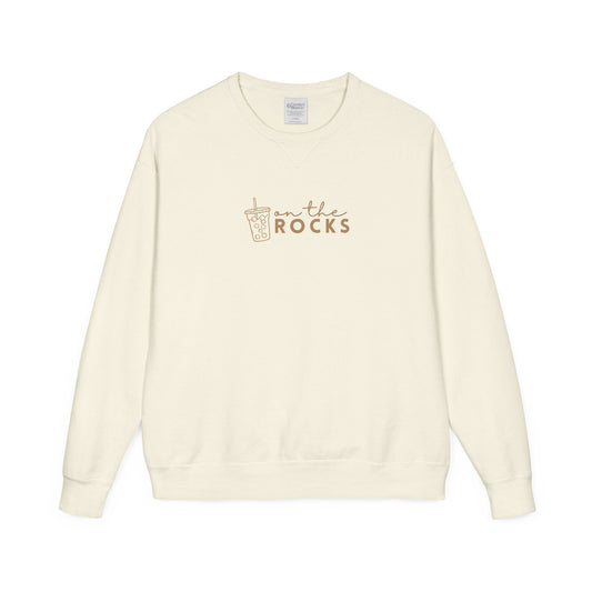 Coffee Lovers Garment Dyed Sweatshirt, Iced Coffee Club Apparel
