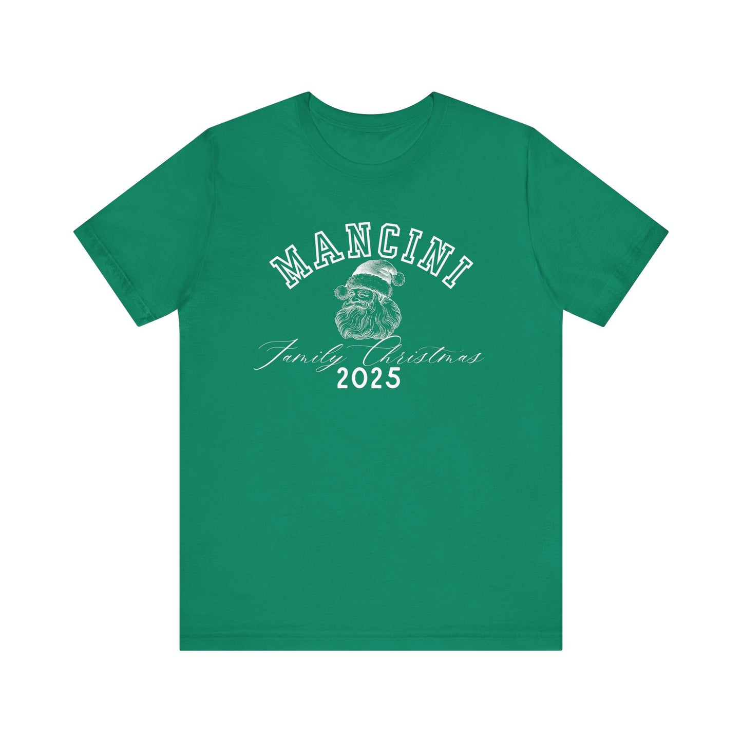 FAMILY CHRISTMAS- SANTA- Unisex Jersey Short Sleeve Tee