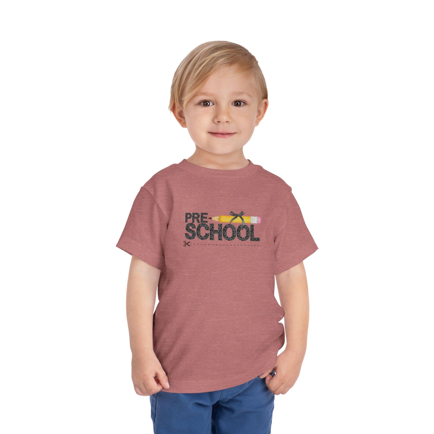 Preschool Girl Toddler Tee - Back to School Shirt for Kids