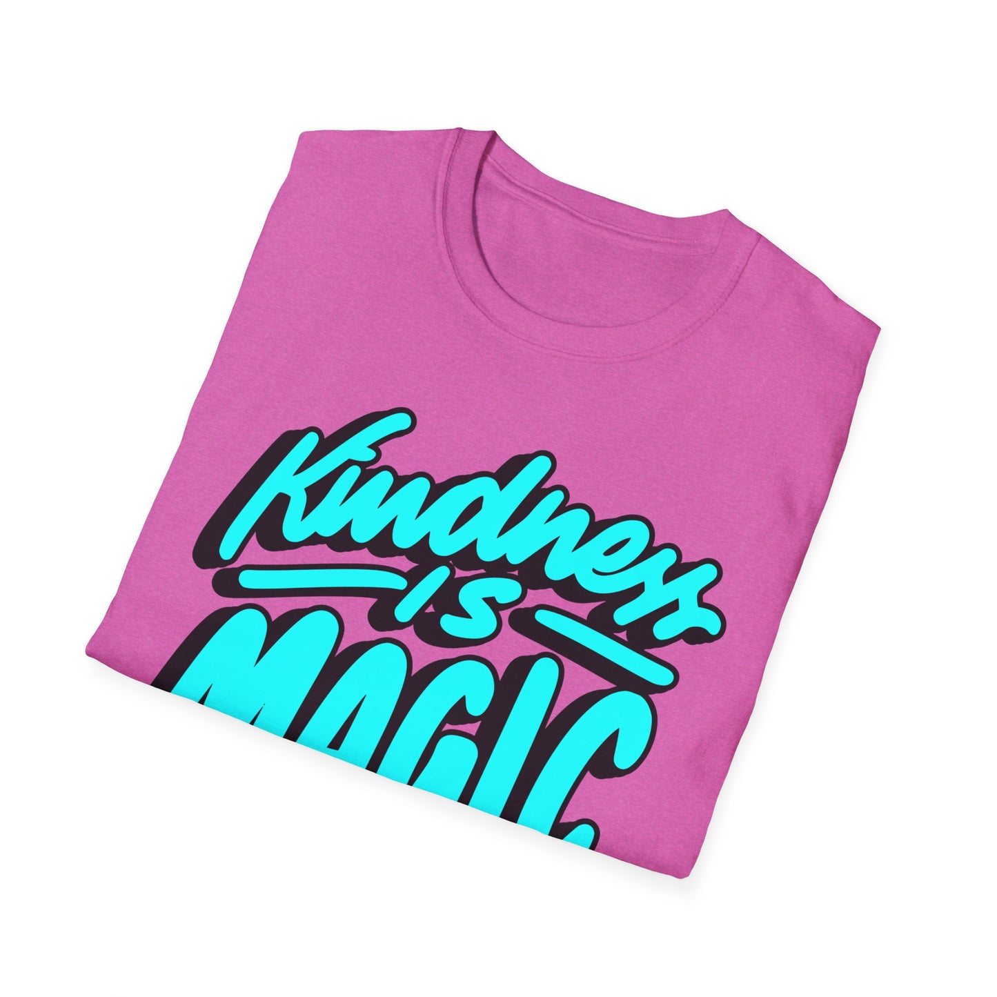Kindness Is Magic T-Shirt, Unisex Softstyle Tee