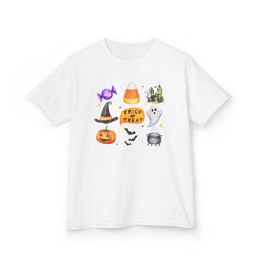 Halloween Tee, Trick or Treat - Kids- Shirt