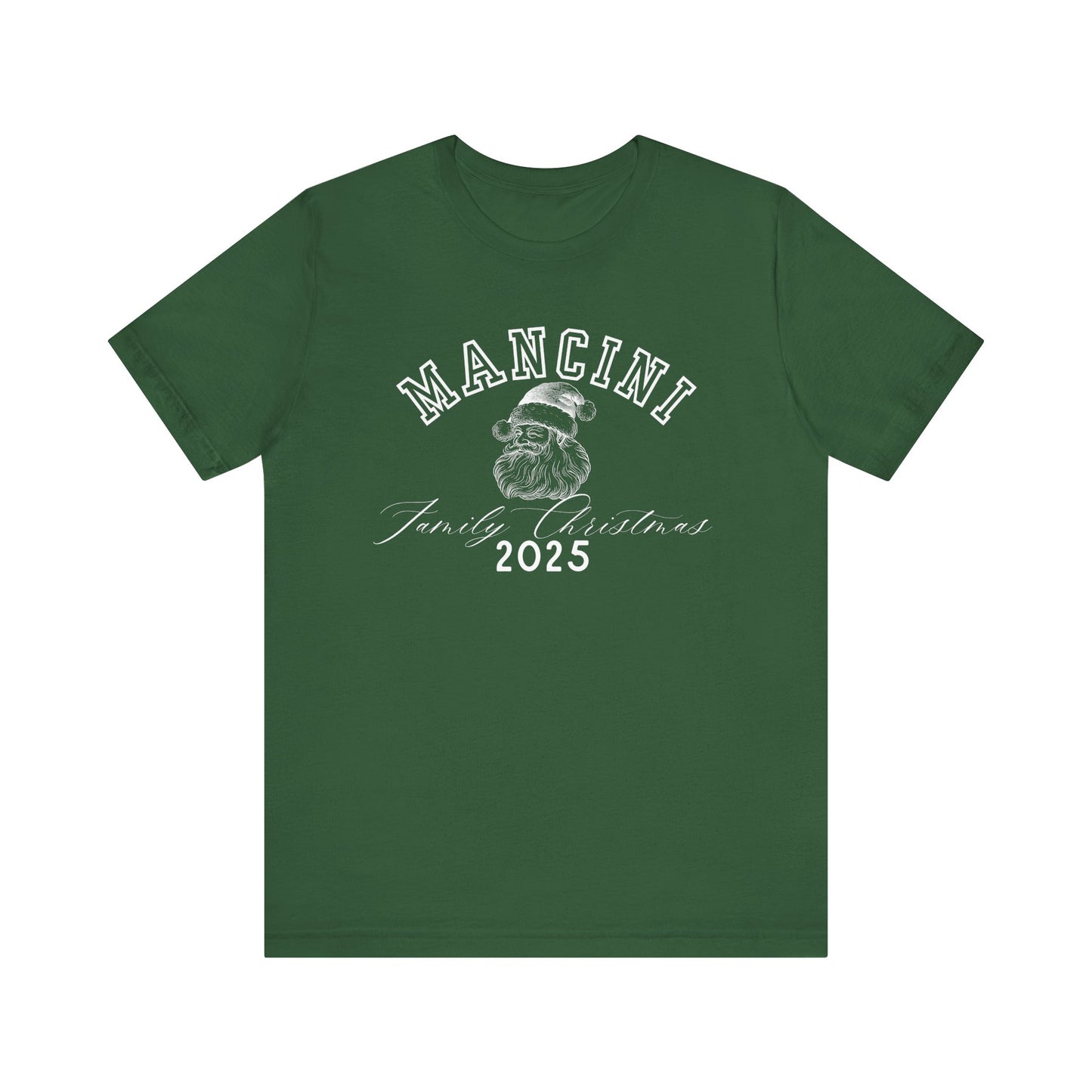 FAMILY CHRISTMAS- SANTA- Unisex Jersey Short Sleeve Tee