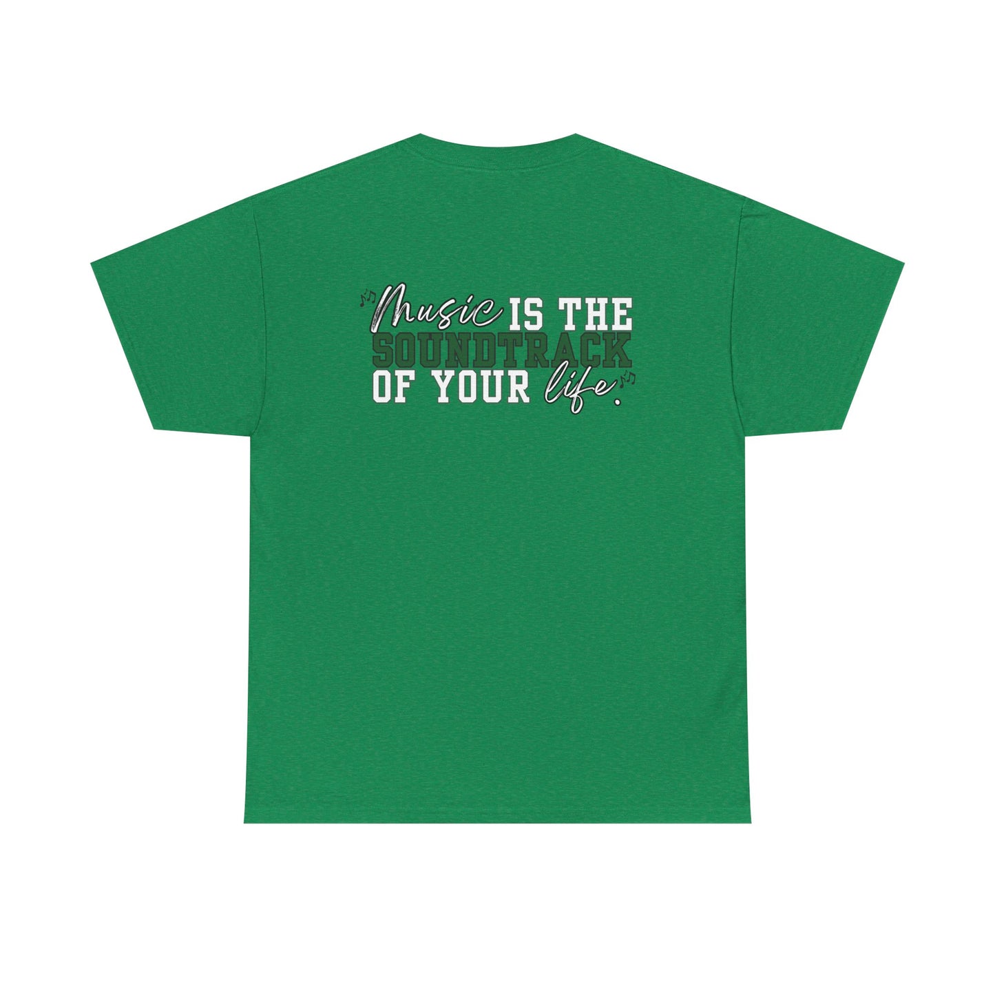 Floyd Music Heavy Cotton Tee - "Music is the Soundtrack of Your Life" Unisex T-Shirt- Floyd Strong