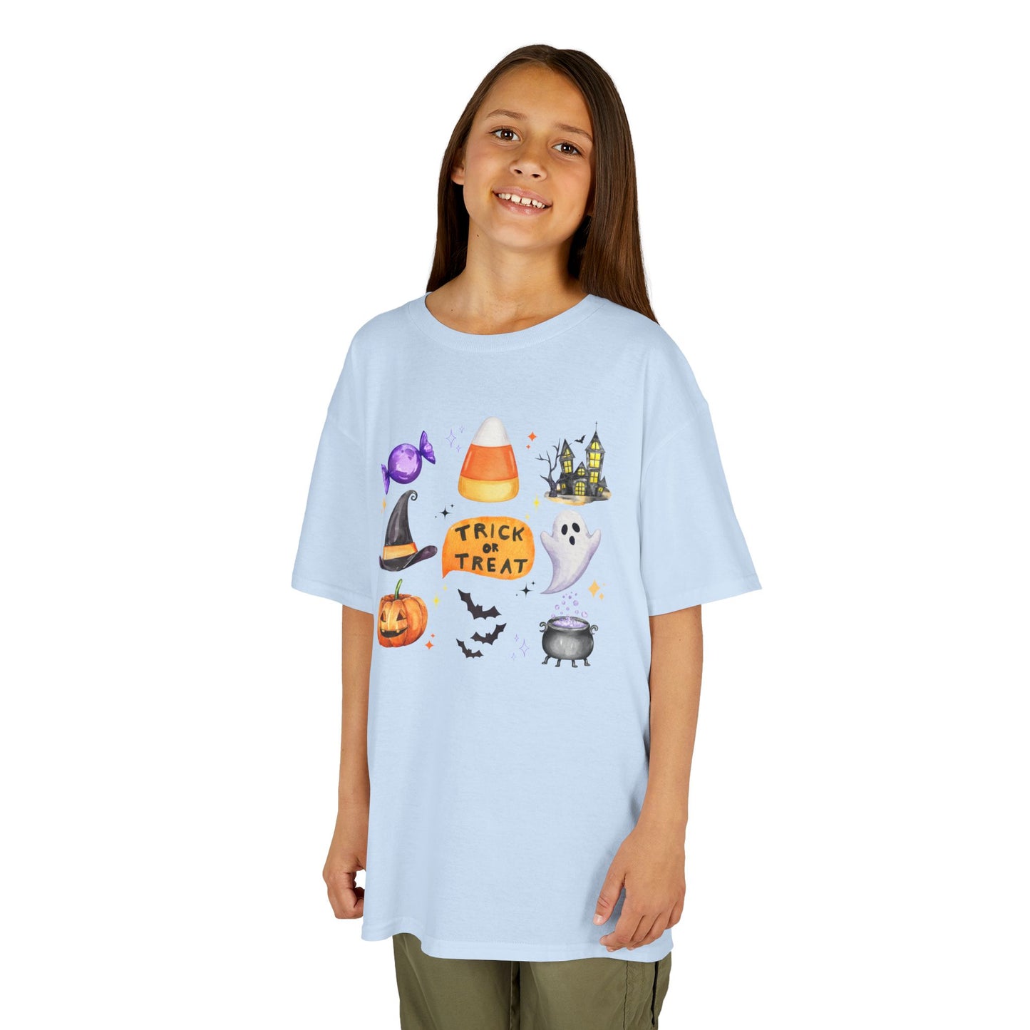 Halloween Tee, Trick or Treat - Kids- Shirt