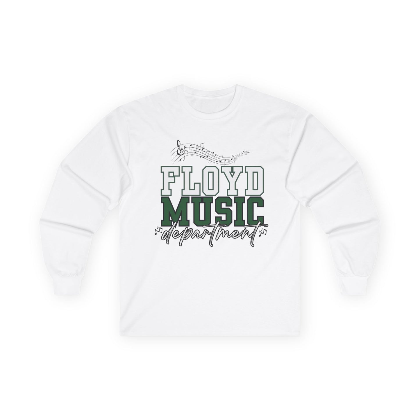 Floyd Music Unisex Long Sleeve Tee - Music Department Floyd Strong