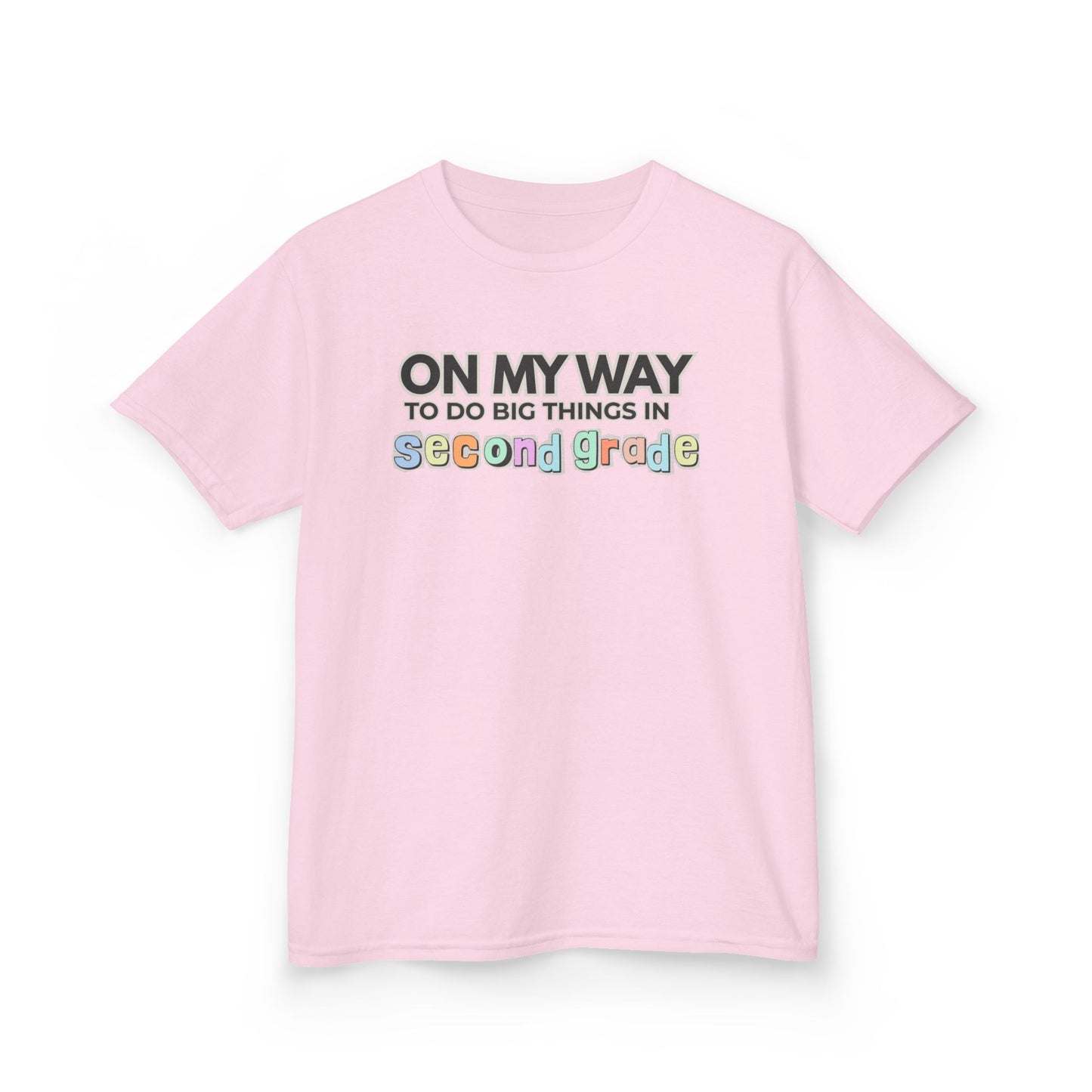 Big Things in 2nd Grade- Kids Back to School Shirt