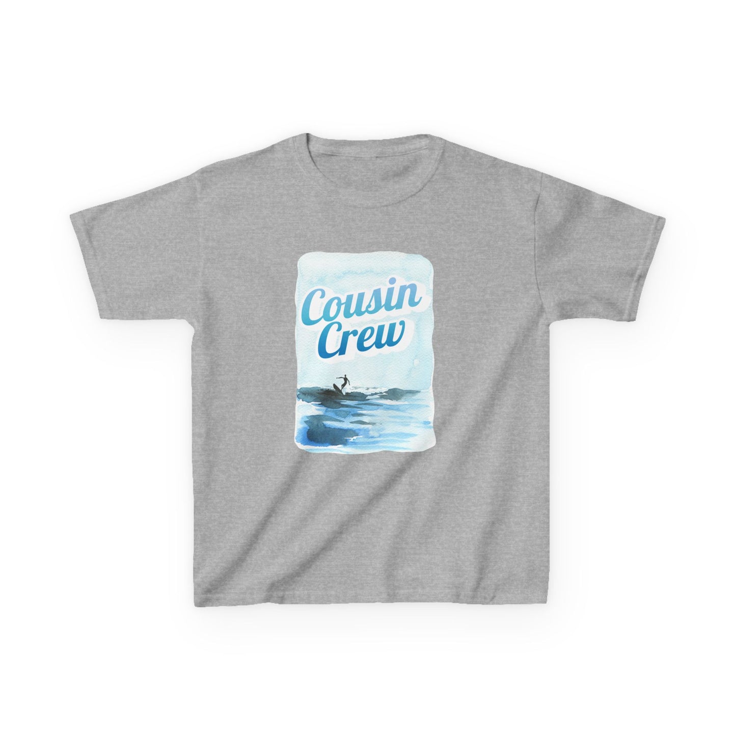 Cool Cousin Crew Kids Tee - Summer Fun, Family Gatherings, Beach Days, Mini Collection