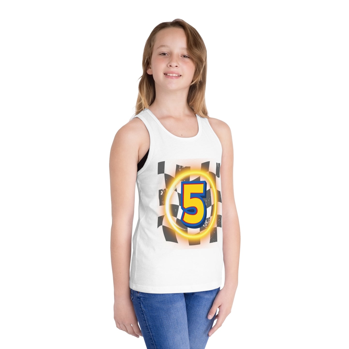 Chase's 5th Sonic Birthday Tank- Option 2- Personalized