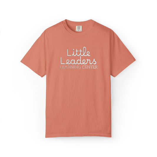 Little Leaders Full Embroidered Unisex Garment-Dyed T-Shirt
