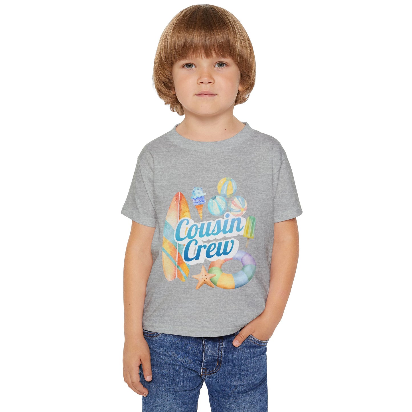 Cousin Crew Toddler T-shirt, Summer Shirt, Kids Vacation Tee, Mini Collection