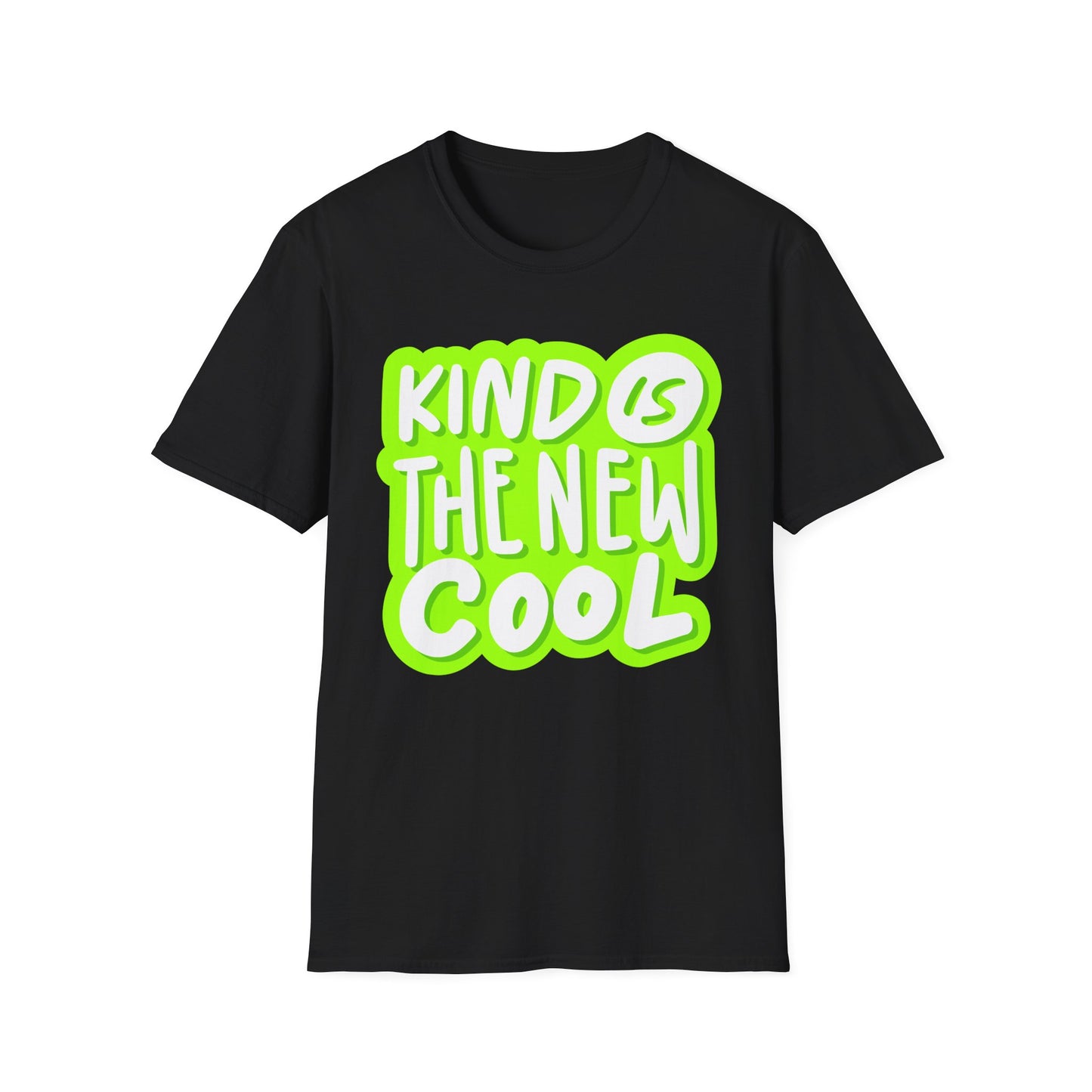 Kind is the New Cool Kindness T-Shirt, Unisex Softstyle Tee