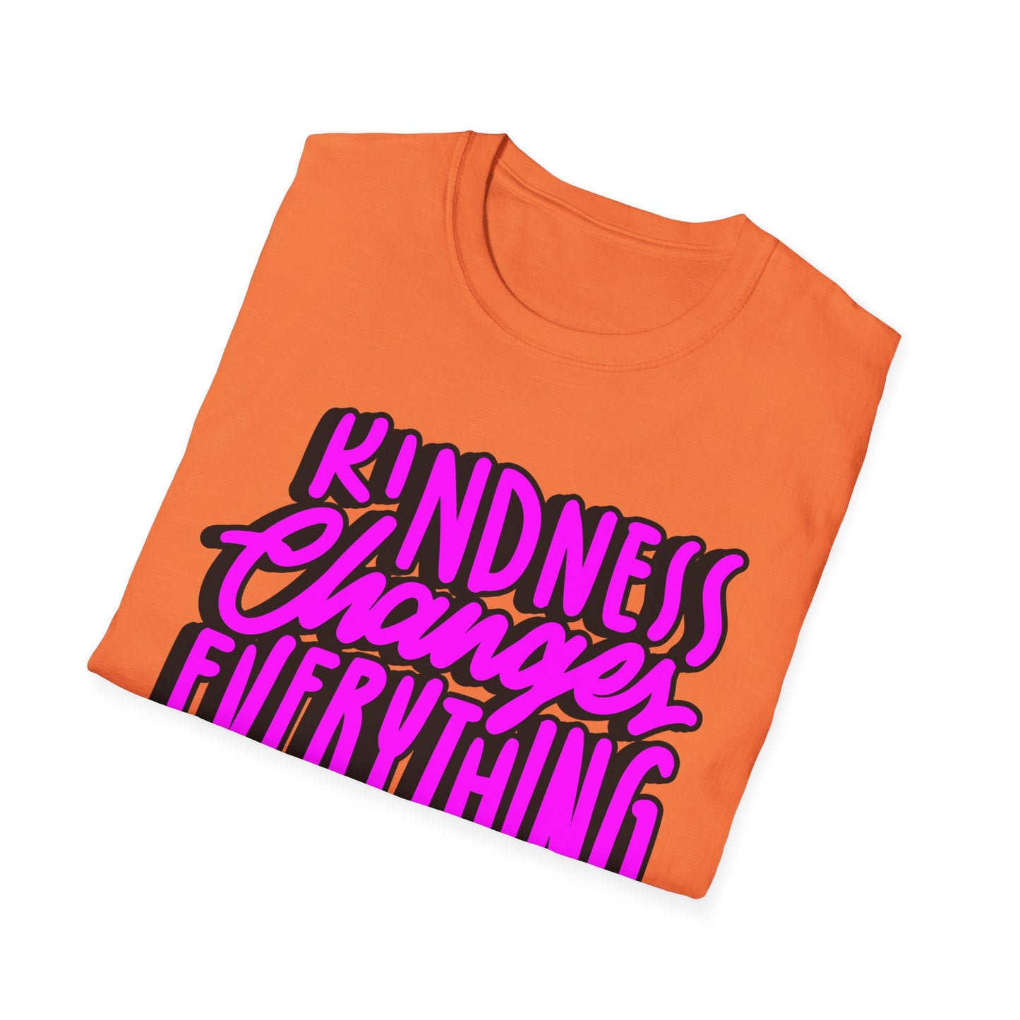 Kindness Changes Everything T-Shirt, Unisex Softstyle Tee