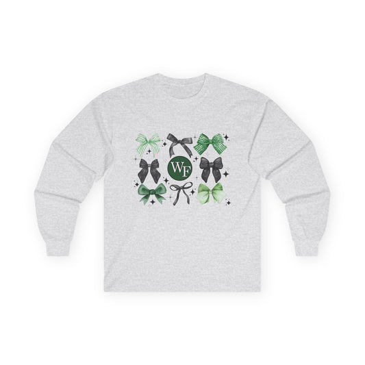 WF Strong Bow Design-Long Sleeve Tee