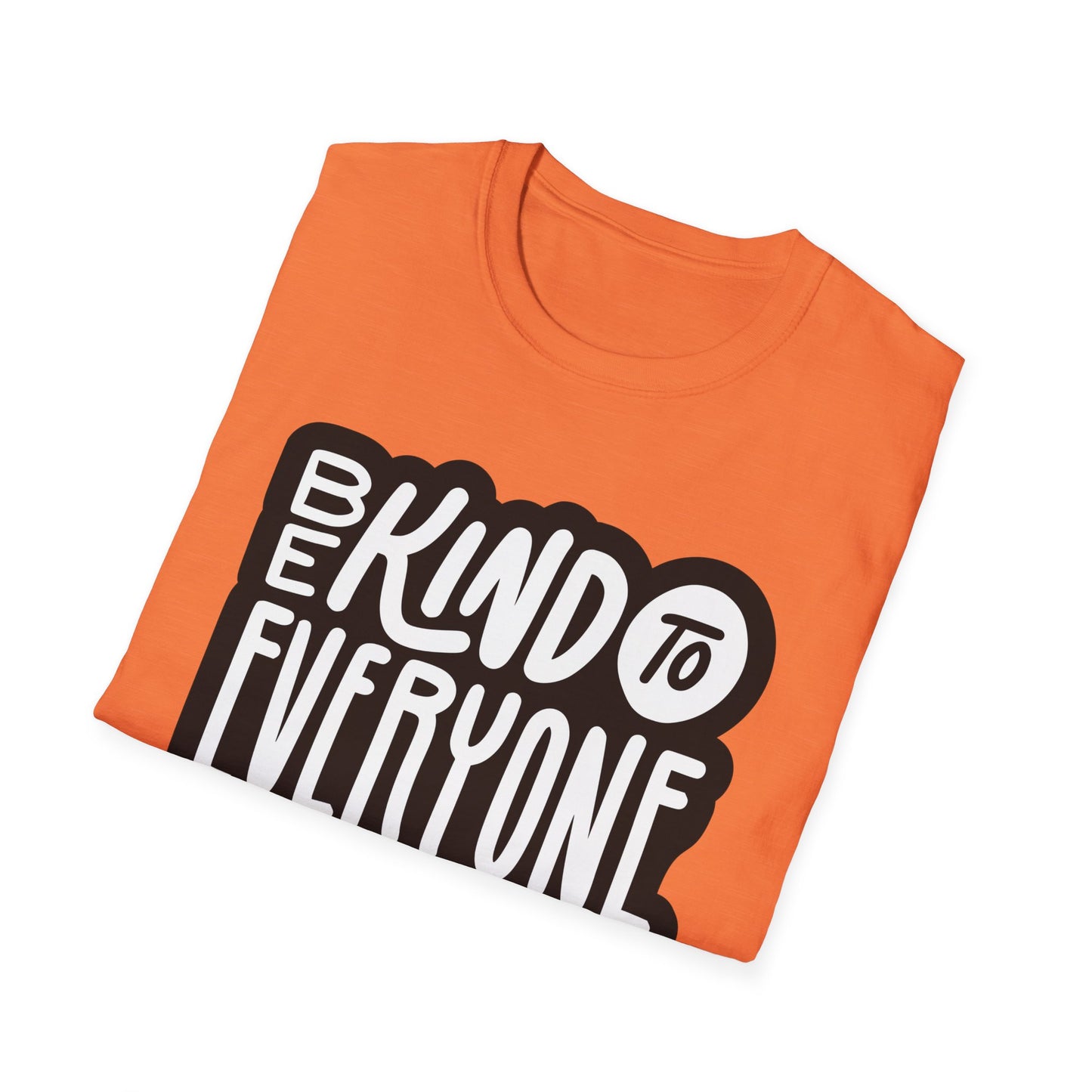 Be Kind to Everyone T-Shirt, Kindness Unisex Softstyle Tee