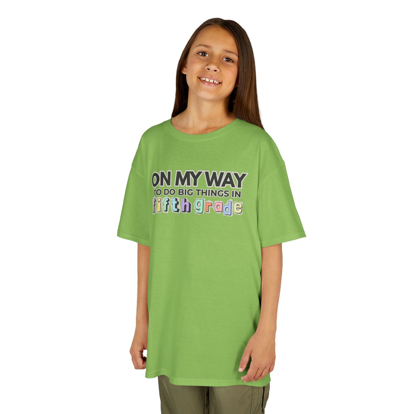 Big Things in 5th Grade- Kids Back to School Shirt