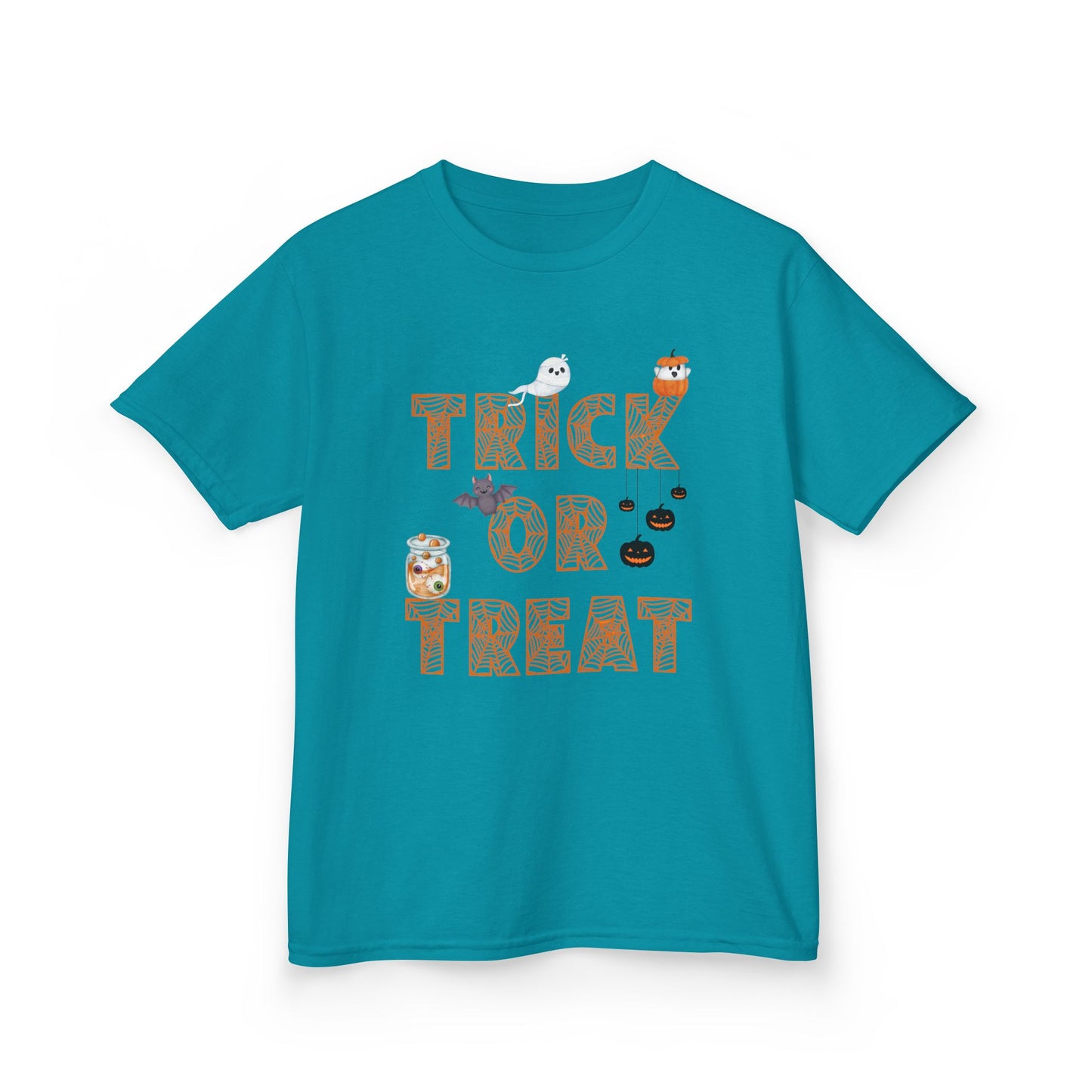 Trick or Treat Kids Tee, Halloween Shirt for Kids