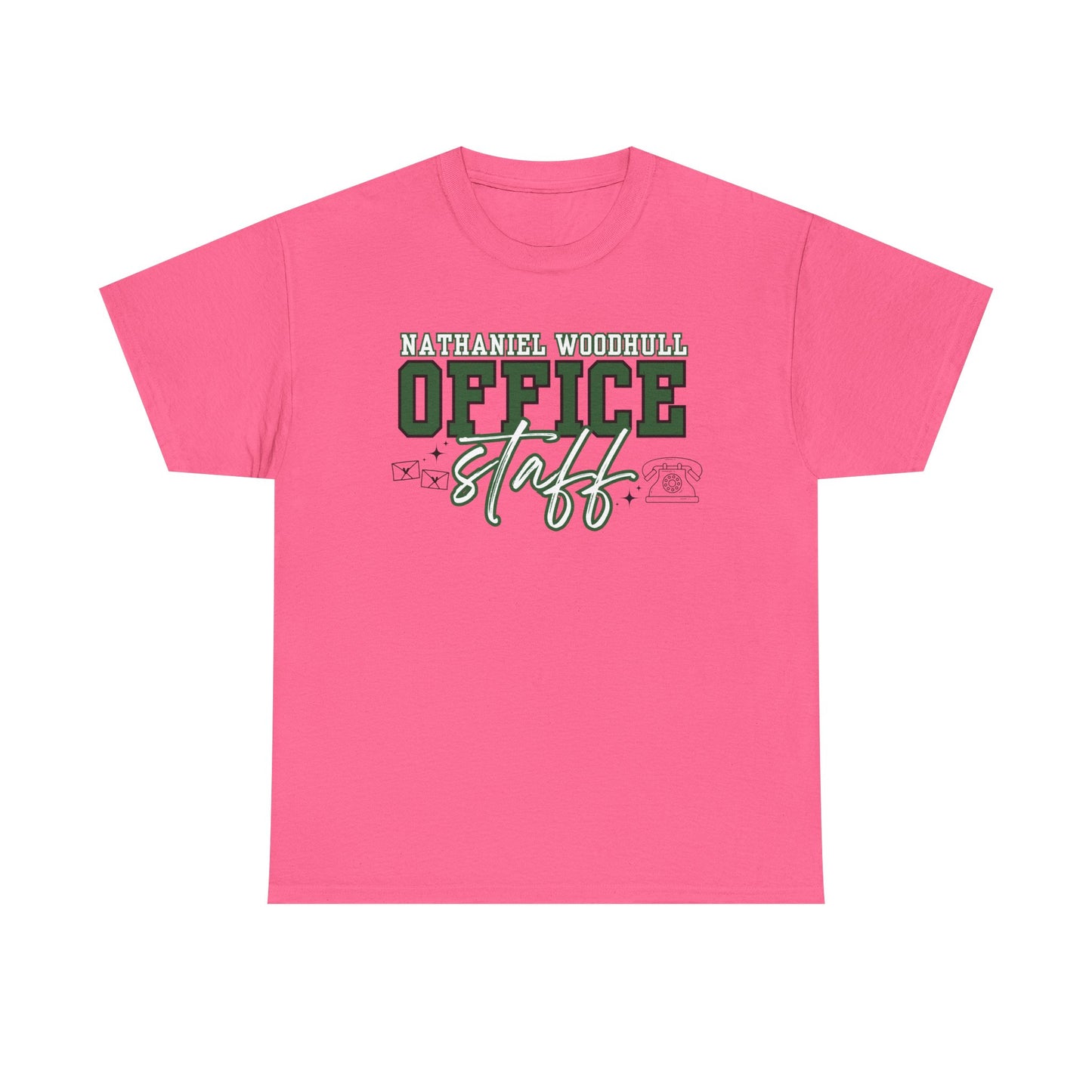 Woodhull Office Staff Unisex Heavy Cotton Tee - Heart & Soul of Woodhull Design
