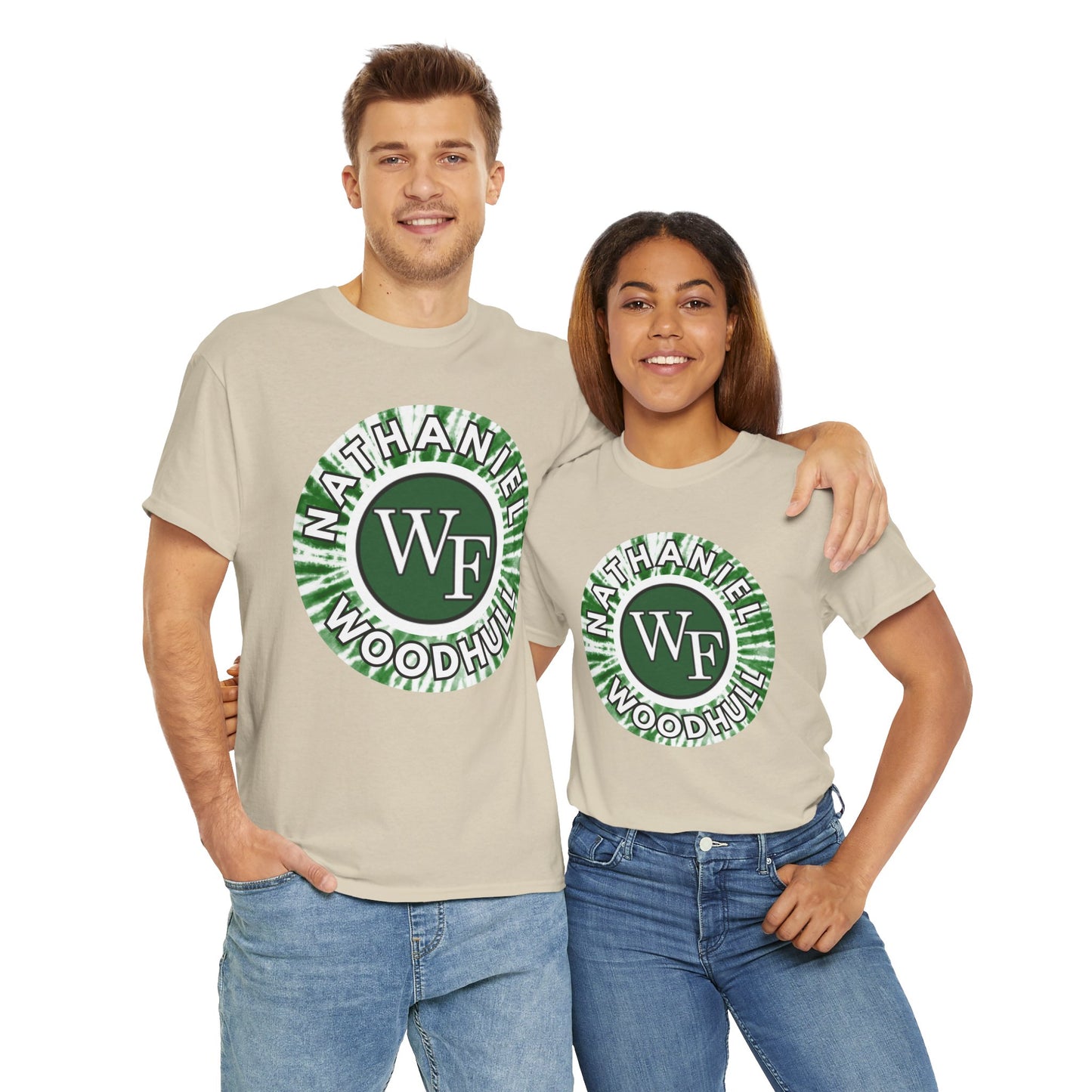 Woodhull - Tie Dye Logo Unisex Tee