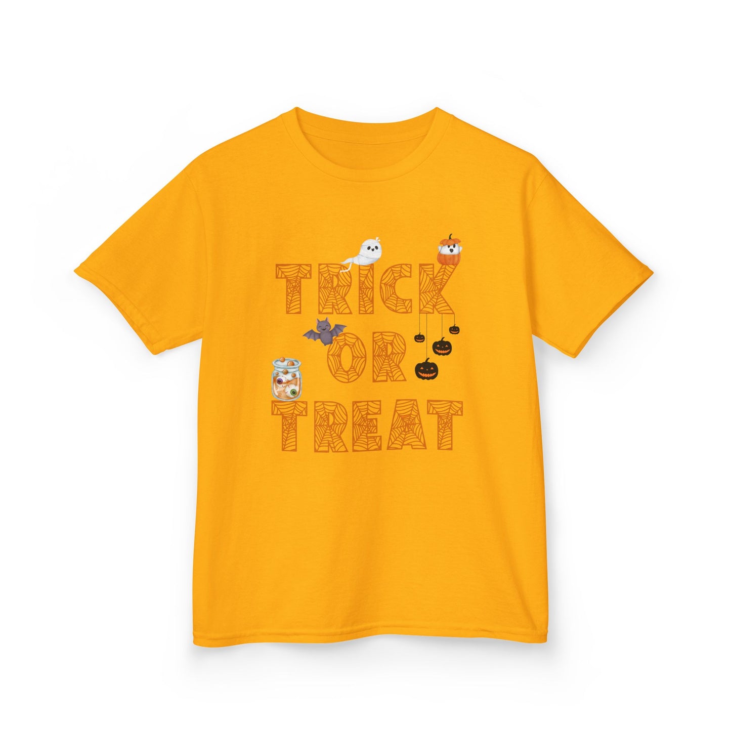 Trick or Treat Kids Tee, Halloween Shirt for Kids