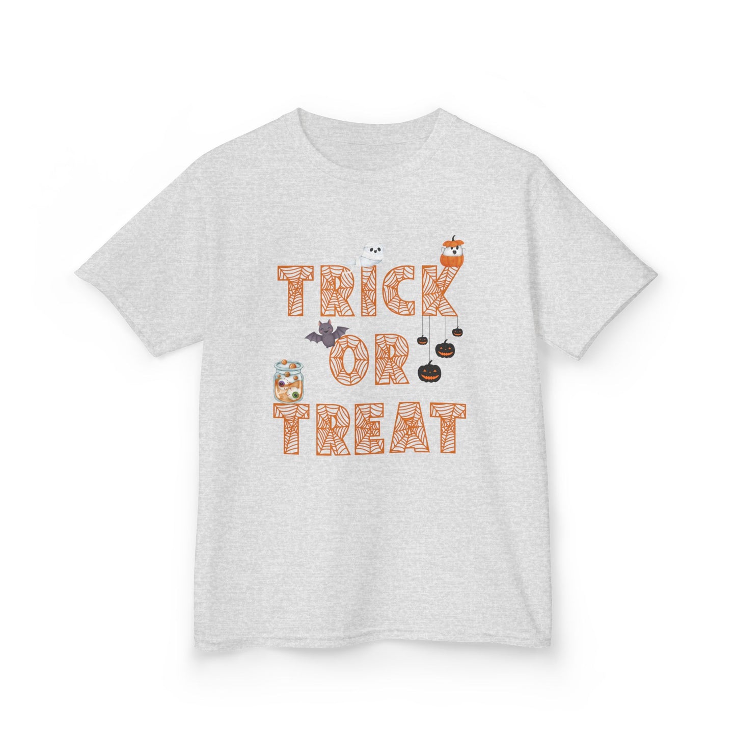 Trick or Treat Kids Tee, Halloween Shirt for Kids