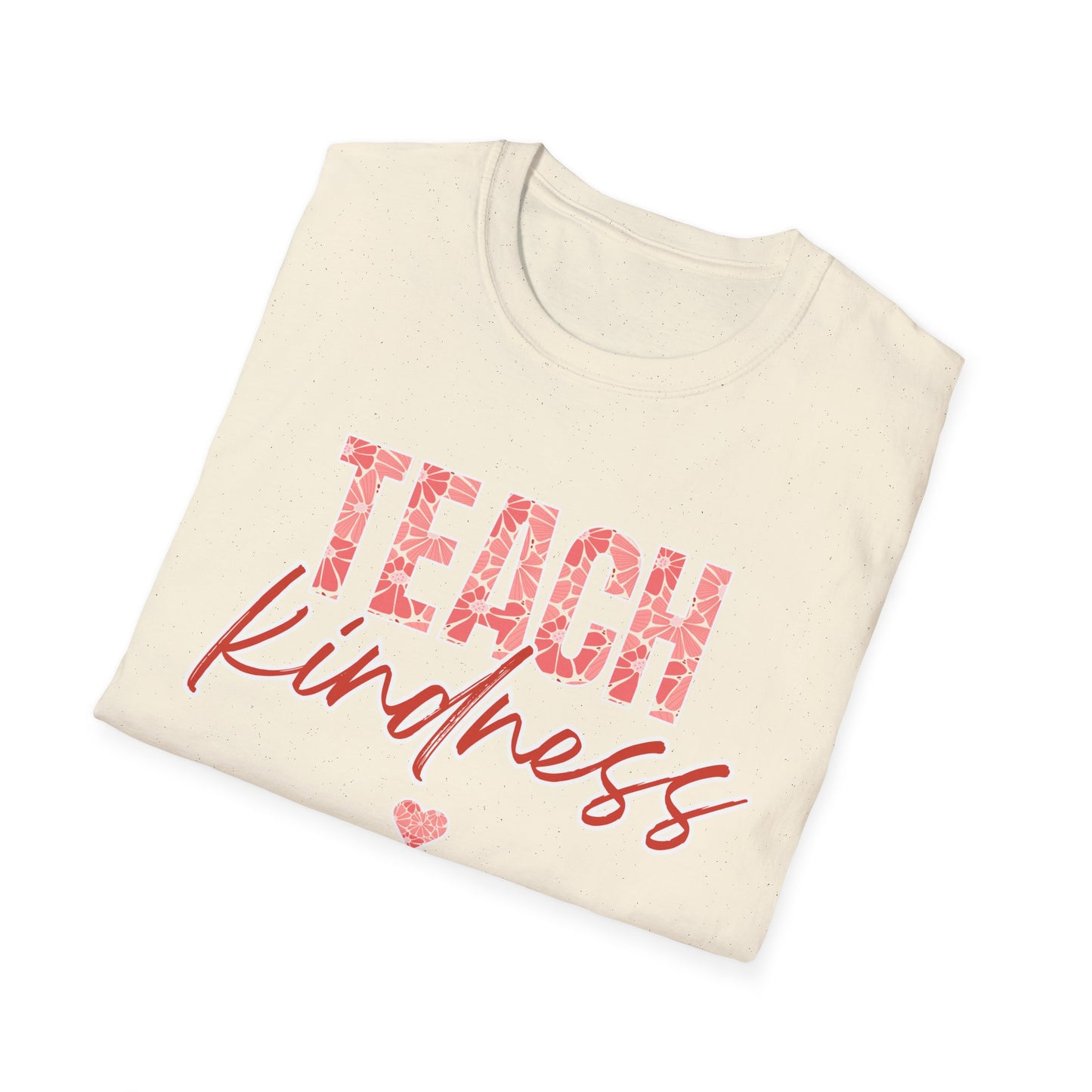 Teach Kind ness Teacher T-Shirt