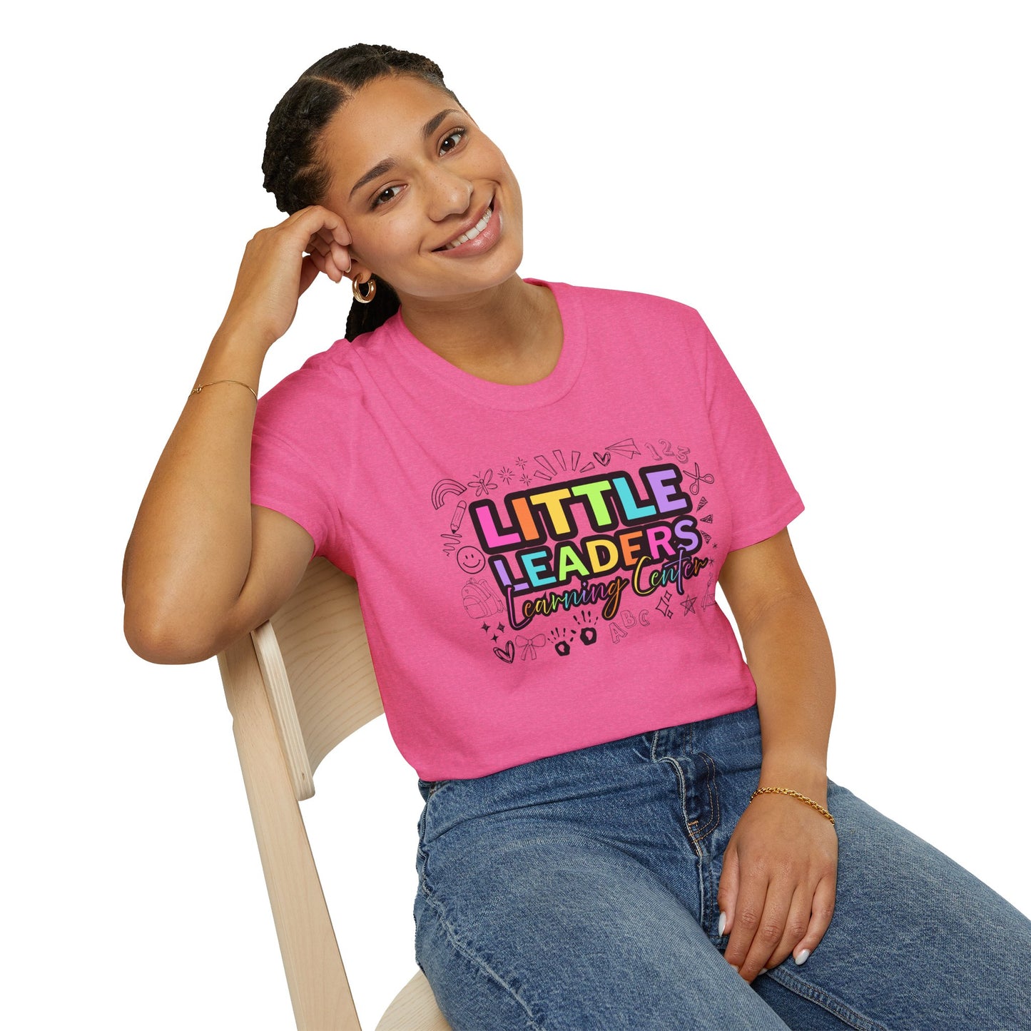 Little Leaders Doodle Design Unisex T-Shirt